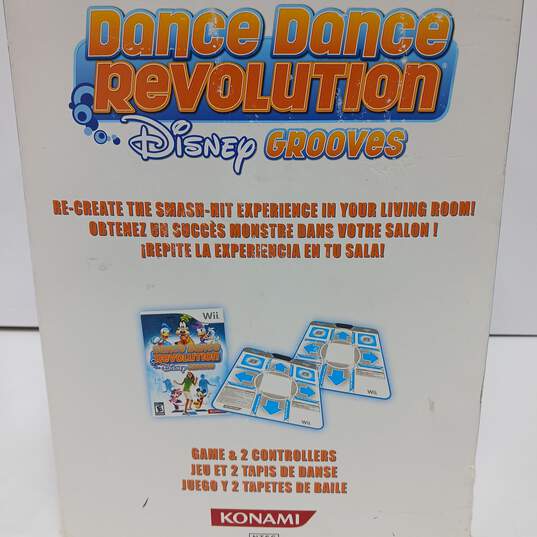 Nintendo Wii Dance Dance Revolution Disney Grooves Dance Pads In Box image number 3
