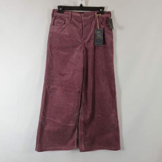 Lee Women's Purple Bootcut Pants SZ 26 NWT image number 1