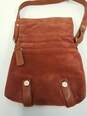 Kenneth Cole Suede Crossbody Bag Brown image number 8