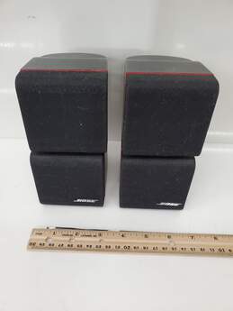 Pair of Bose Redline Double Cube Lifestyle Acoustimass Speakers