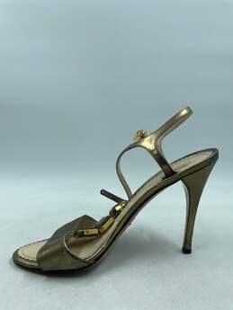 Authentic Prada Strappy Metallic Sandals W 9 alternative image