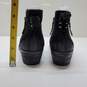 Vince Camuto Tricera Black Suede Ankle Boots Booties Side Zip Women's sz 8.5 image number 3