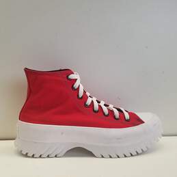 Converse All Star Canvas Lugged Platform Sneakers Red 8.5