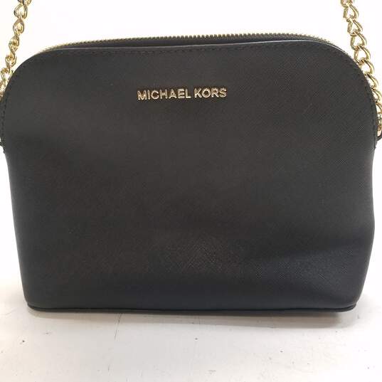 Buy Michael Kors LG DOME XBODY - Black Gold