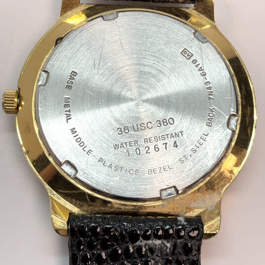 Designer Seiko Olympics White Round Dial Stainless Steel Analog Wristwatch image number 4