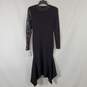 INC International Women's Black Midi Dress SZ PS NWT image number 6