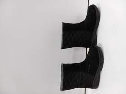 Women's Black Suede Ice Maiden Snow Boots Size 7 alternative image