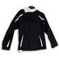 Womens Black White Blazing Star Interchange Hooded Full-Zip Jacket Size M image number 2