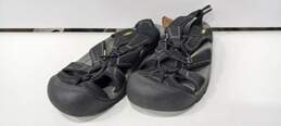 Keen Gray And Black Venice H2 Closed Toe Sandals Size 9.5