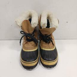Sorel Women's Caribou Duck Winter Waterproof Boots Size 6