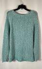 Free People Blue Knit Sweater - Size Small image number 3