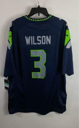 Nike NFL Seahawks Navy Jersey 3 Wilson - Size X Large alternative image