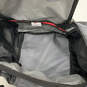 Mens Gray Black Outer Pocket Zip Around Adjustable Strap Travel Duffle Bag image number 4