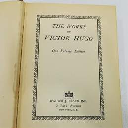 Antique 1928 The Works Of Victor Hugo Book