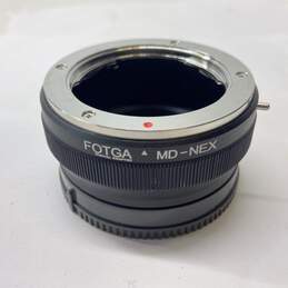 Lot of 3 Minolta MD & M42 Mount Lenses Adapter Ring to Sony NEX E-Mount Lens alternative image
