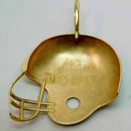Vintage 1993 NFL Green Bay Packers Football Helmet Pendant 3.0g alternative image