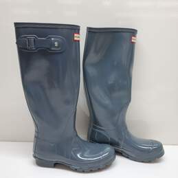 Hunter Women's Original Tall Gloss Boots Size 6 alternative image