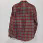 Ralph Lauren Custom Fit Men's Red/Green Plaid Button-Up Shirt Size M image number 5