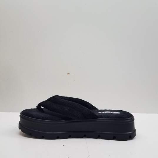 TORRID Terry Thong Platform Sandal Black Women's Size 11 M image number 2