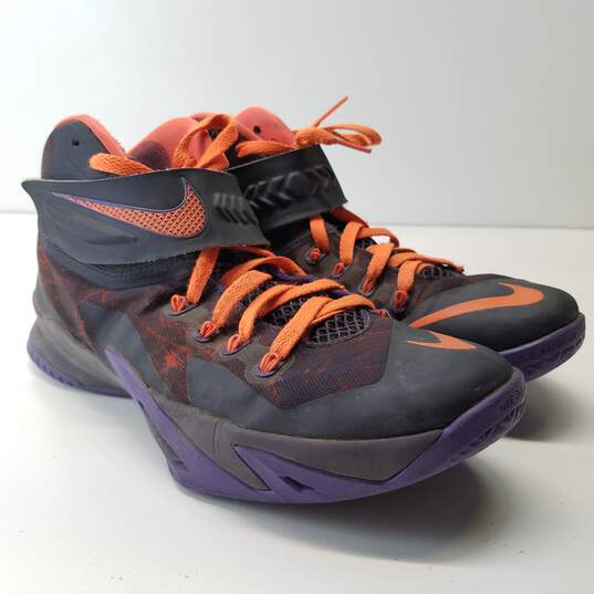 Nike Zoom Soldier 8 PRM Cave Purple Athletic Shoes Men's Size 10 image number 3