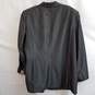 Caslon Women's Dark Grey Viscose/Wool Blend Suit Jacket Blazer Size 18W image number 2