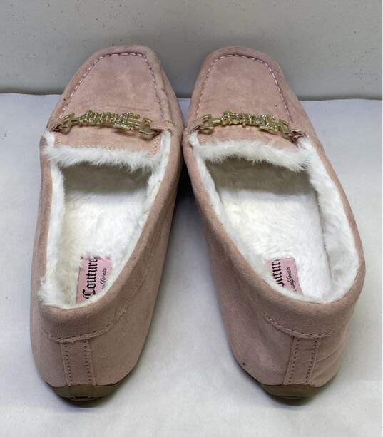 Juicy Couture Intoit Pink Moccasins Shoes Size 10 B image number 5