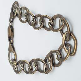 Sterling Silver Link Chain Bracelet 4.3g