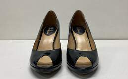Cole Haan Patent Leather Peep Toe Pump Heels Shoes Size 8.5 B alternative image
