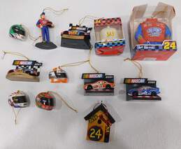 Mix Lot Of NASCAR Christmas Ornaments and More alternative image