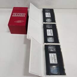 3pc Reader's Digest John Fitzgerald Kennedy VHS Box Set alternative image