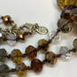 Designer Joan Rivers Gold-Tone Lobster Multicolor Classic Beaded Necklace image number 4
