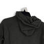 Womens Gray Long Sleeve Drawstring Full-Zip Hoodie Size Medium image number 4