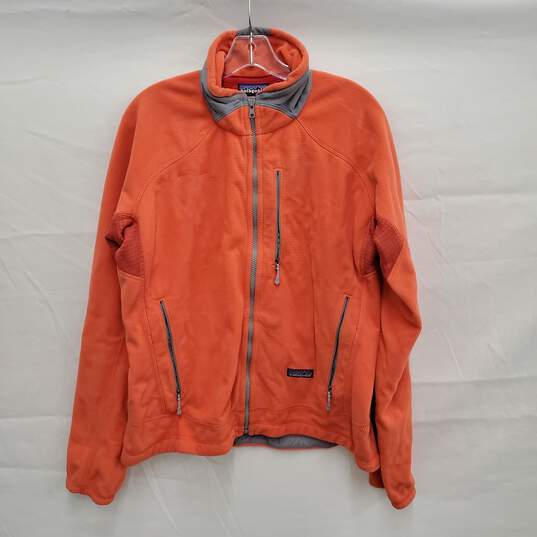 Patagonia WM's 100% Polyester Peach Fleece Reflective Jacket Size L image number 1