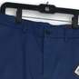 NWT Walter Hagen Mens Blue Flat Front Slash Pocket Bermuda Shorts Size 30 image number 3