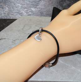 Chamilia Sterling Silver Rope Charm Bracelet - 8.94g