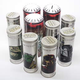 Assortment of 10 Star Wars Watches in Collectible Tins