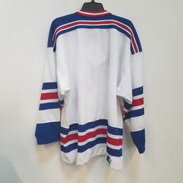 NWT Vintage Starter Mens White New York Rangers Hockey NHL Jersey Size XL alternative image