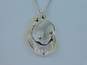 Carolyn Pollack 925 Figural Family Pendant Necklace 10g image number 2