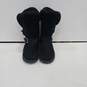 Bearpar Women's Black Fur Boots Size 10 image number 3