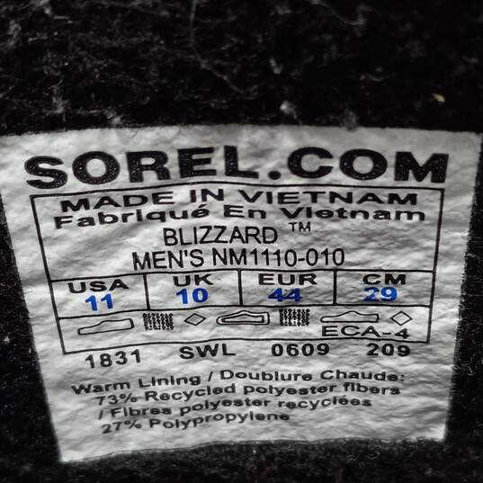 Sorel Blizzard Men's Winter Snow Boots Size 11 image number 6