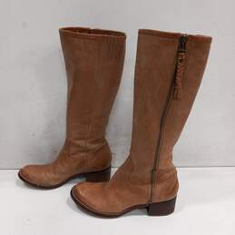 Lucky Brand Women's Tall Brown Leather Boots Size 9.5 alternative image