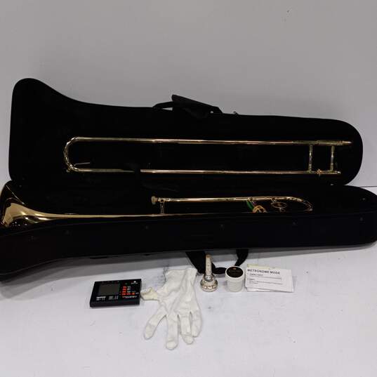 Mendini By Cecilio Student Trombone W/ Case image number 1