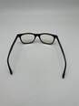 Authentic Unisex 5248-2000 Clear Lenses Black Frame Full Rim Eyeglasses image number 8