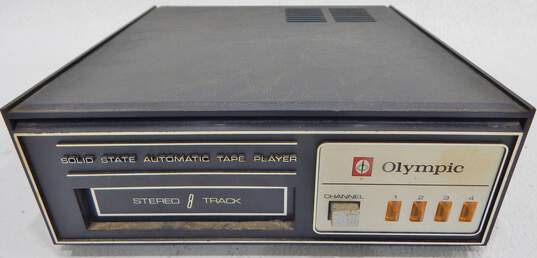 VNTG Olympic Brand TD-30B Model 8-Track Player w/ Power Cable image number 1