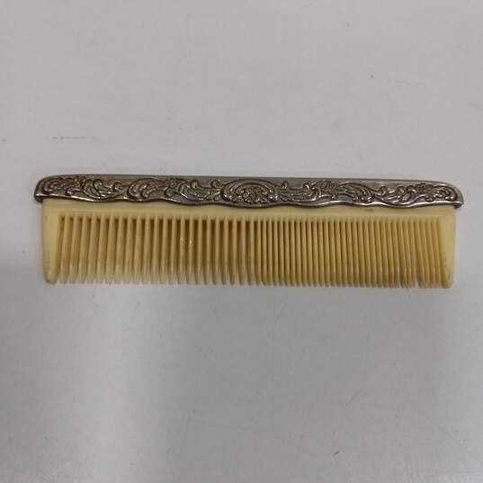 Vintage Fancy Brush & Hair Comb image number 4