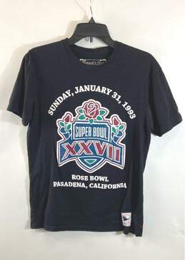 Mitchell & Ness Super Bowl XXVII Black T-Shirt - Size Medium