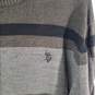 Mens Regular Fit Crew Neck Long Sleeve Pullover Sweater Size Large image number 3