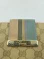 Authentic Gucci GG Pink Striped Wallet image number 5