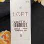 Loft Women Gray Floral Dress S NWT image number 3
