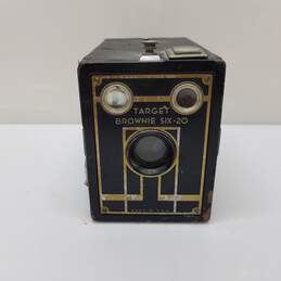 Vintage Kodak Target Brownie Six-20 Film Camera For Parts Repair